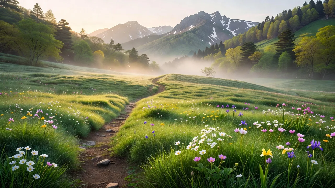 春の高山植物